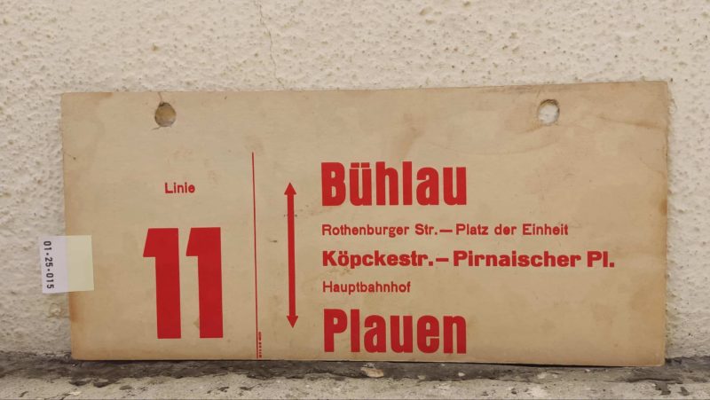 Linie 11 Bühlau – Plauen