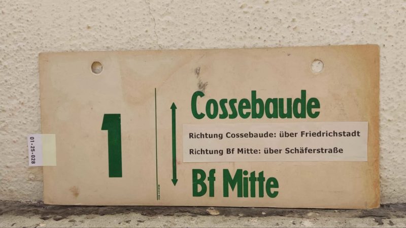 1 Cos­se­baude – Bf Mitte