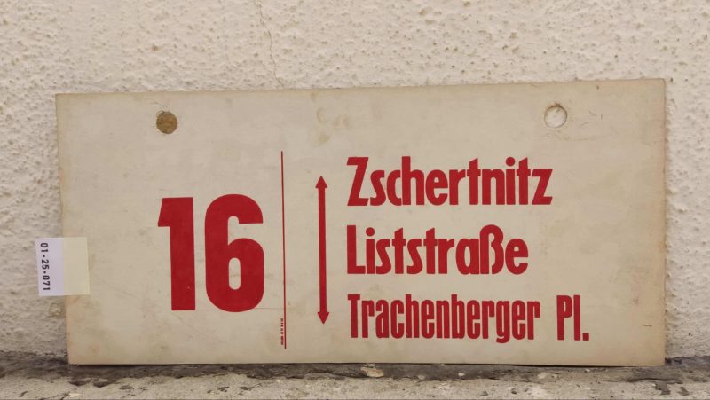 16 Zschertnitz – Trachenberger Pl. 16 Zschertnitz – Trachenberger Pl.