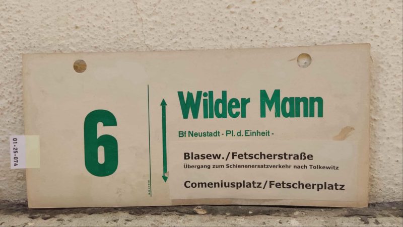 6 Wilder Mann – Comeniusplatz/​Fetscherplatz