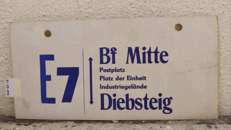 E7 Bf Mitte – Diebsteig