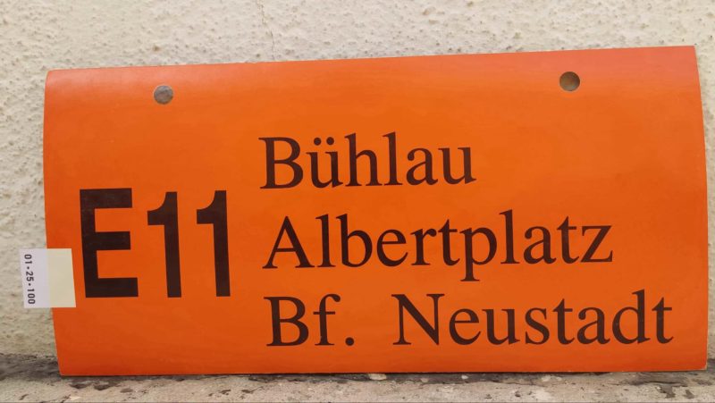 E11 Bühlau – Bf. Neustadt