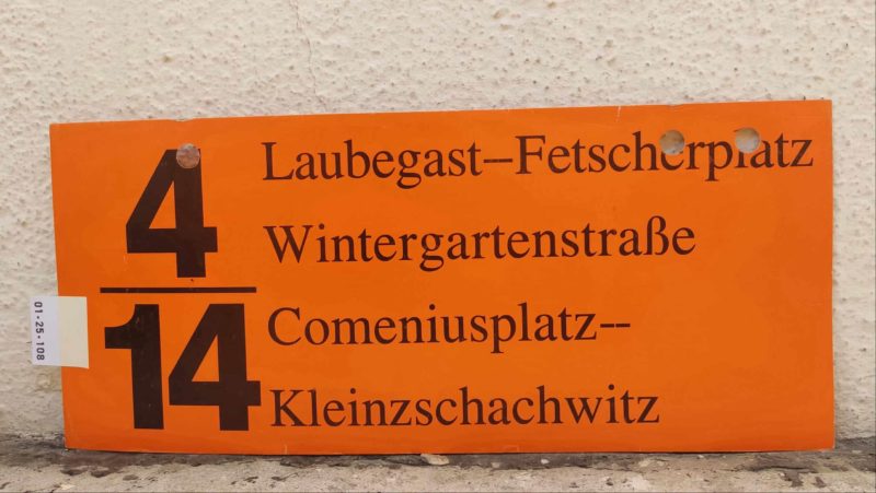 4/14 Laubegast-Kleinzschachwitz 4/14 Laubegast-Kleinzschachwitz