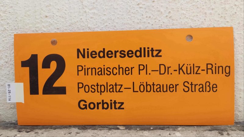 12 Nie­der­sedlitz – Gorbitz