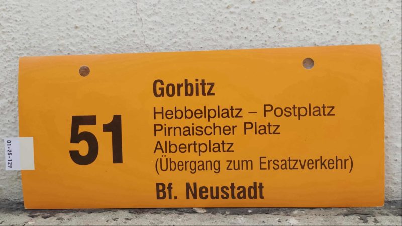 51 Gorbitz – Bf. Neustadt