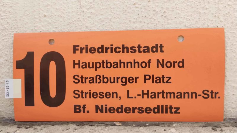 10 Fried­rich­stadt – Bf. Nie­der­sedlitz
