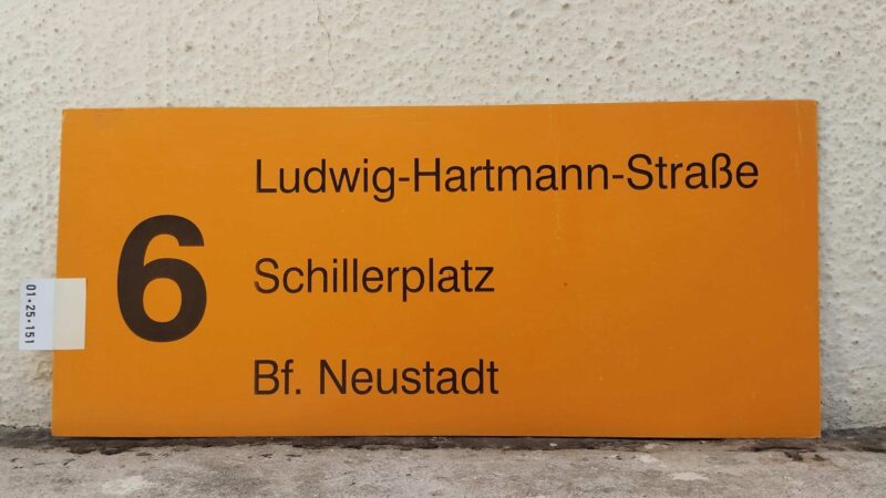 6 Ludwig-Hartmann-Straße – Bf. Neustadt