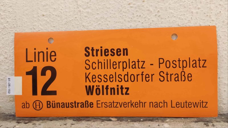 Linie 12 Striesen – Wölfnitz
