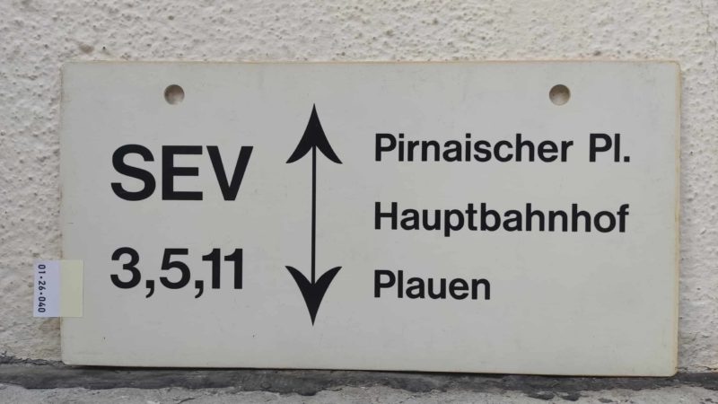 SEV 3,5,11 Pirnai­scher Pl. – Plauen