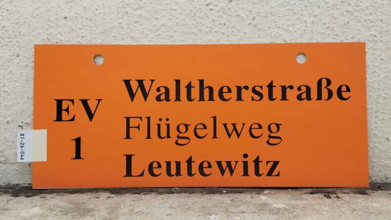 EV 1 Walt­her­straße – Leutewitz