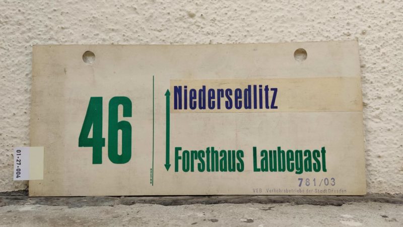 46 Nie­der­sedlitz – Forsthaus Laubegast