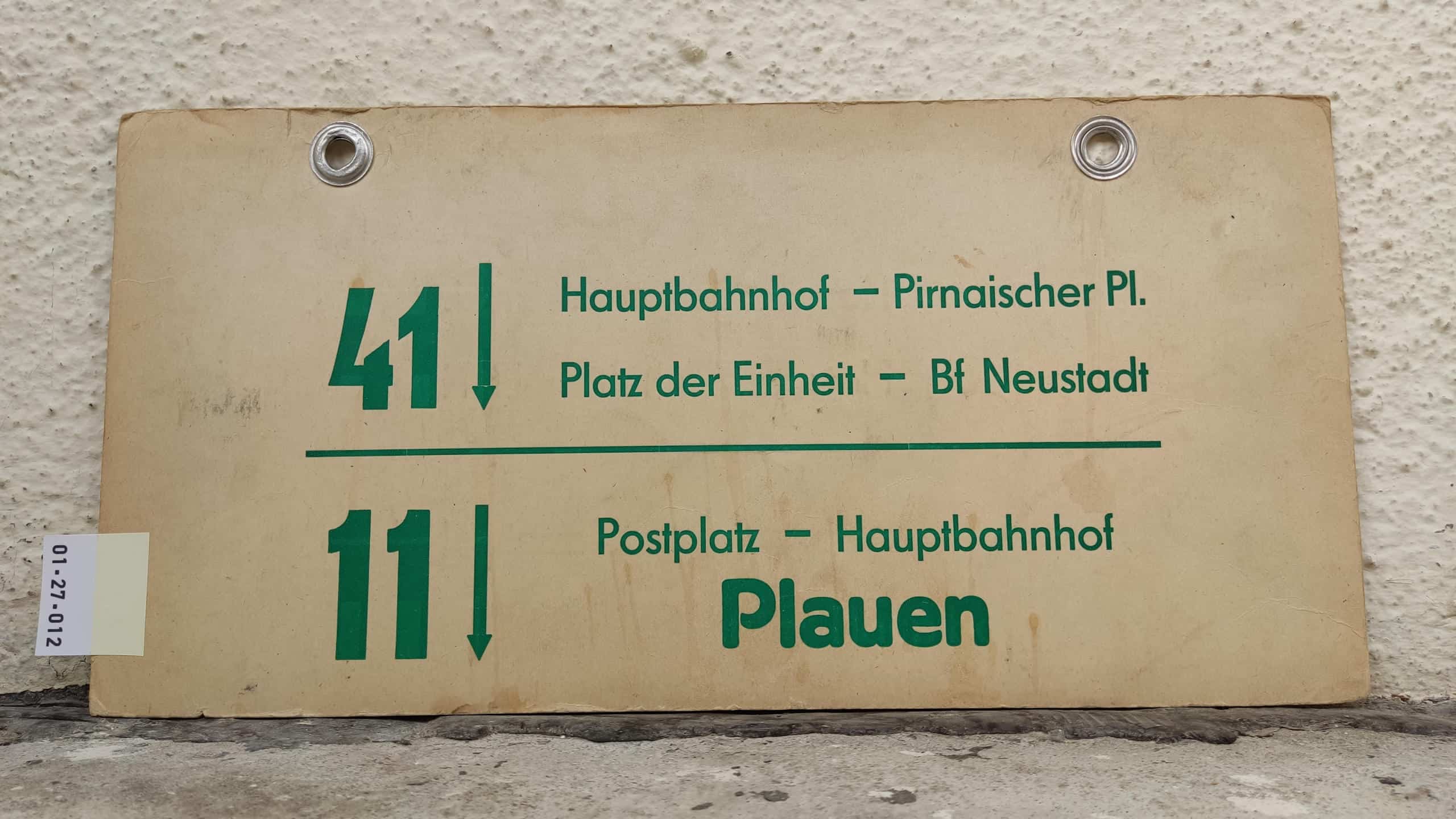 41/11 Hauptbahnhof – Plauen #1
