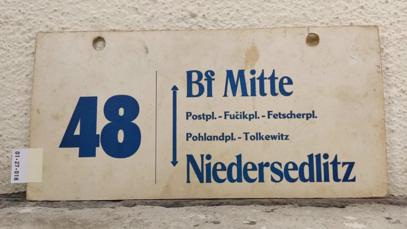 48 Bf Mitte – Nie­der­sedlitz