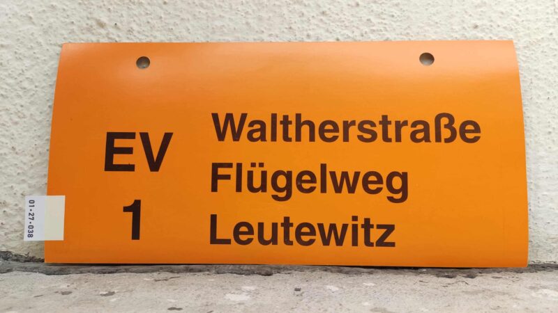 EV 1 Walt­her­straße – Leutewitz