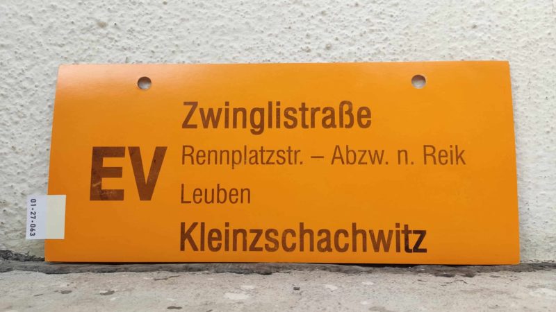 EV Zwing­li­straße – Klein­zschach­witz