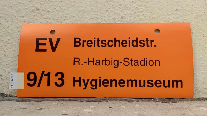 EV 9/​13 Breit­scheidstr. – Hygie­ne­mu­seum