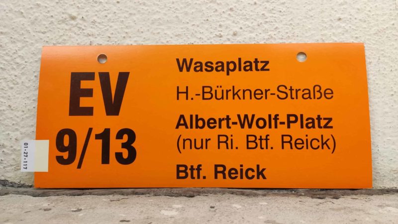 EV 9/​13 Wasaplatz – Btf. Reick