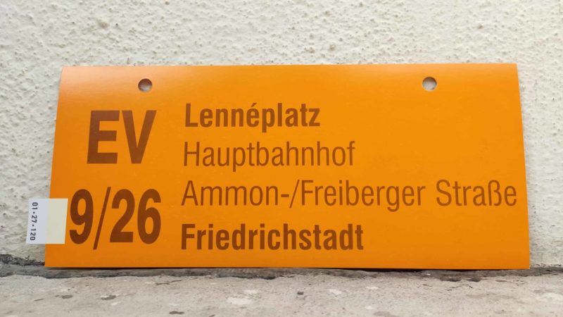 EV 9/​26 Len­né­platz – Fried­rich­stadt