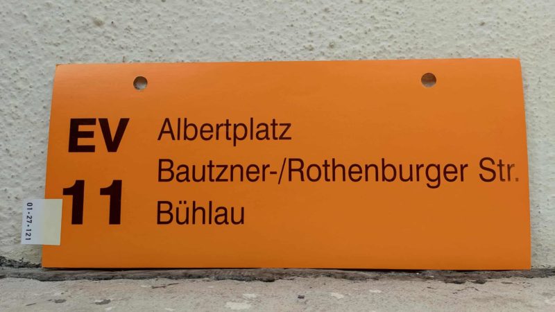 EV 11 Albert­platz – Bühlau
