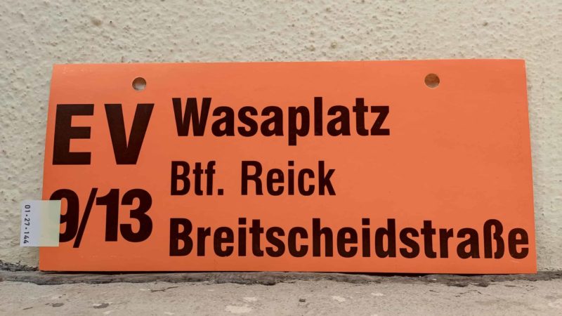 EV 9/​13 Wasaplatz – Breit­scheids­traße