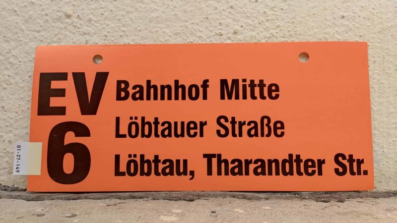 EV 6 Bahnhof Mitte – Löbtau, Tha­randter Str.