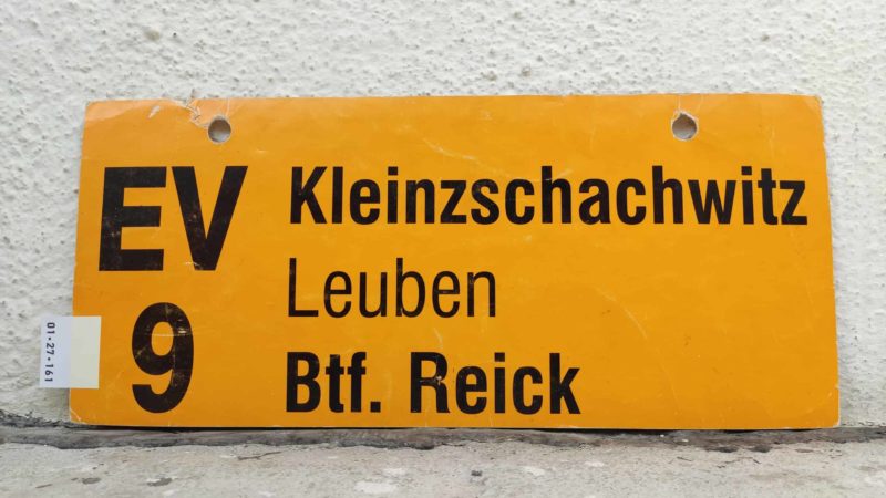 EV 9 Klein­zschach­witz – Btf. Reick