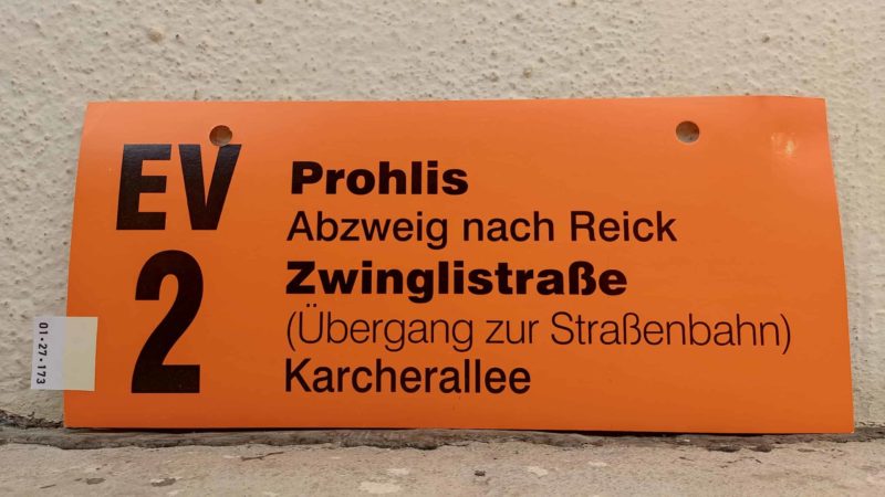 EV 2 Prohlis – Kar­cher­allee