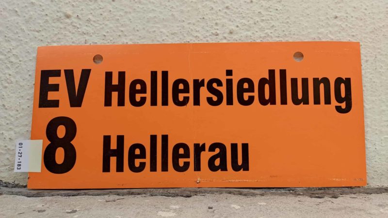 EV 8 Hel­ler­sied­lung – Hellerau