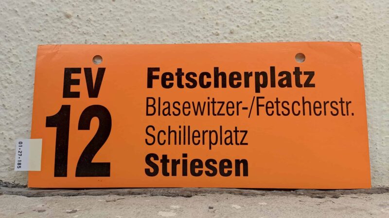 EV 12 Fet­scher­platz – Striesen