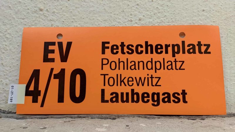 EV 4/​10 Fet­scher­platz – Laubegast