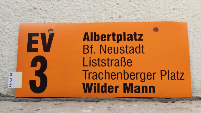 EV 3 Albert­platz – Wilder Mann