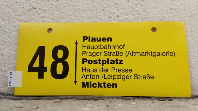 48 Plauen – Postplatz – Mickten