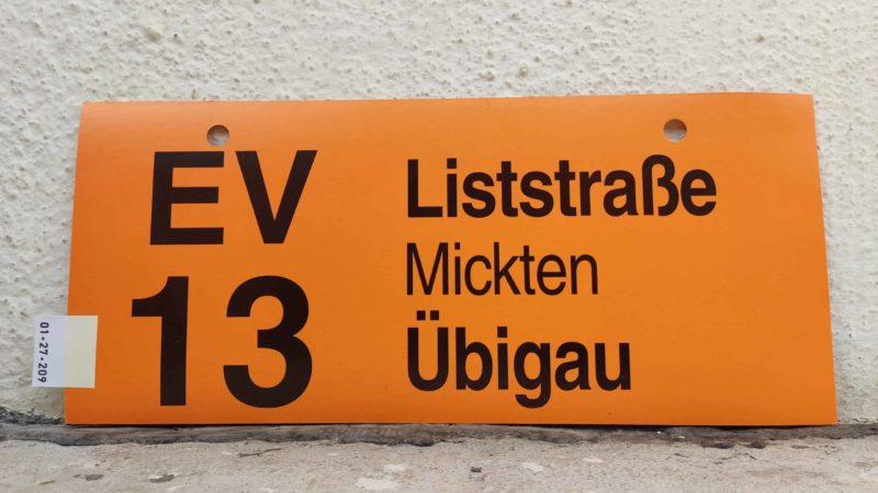 EV 13 List­straße – Übigau