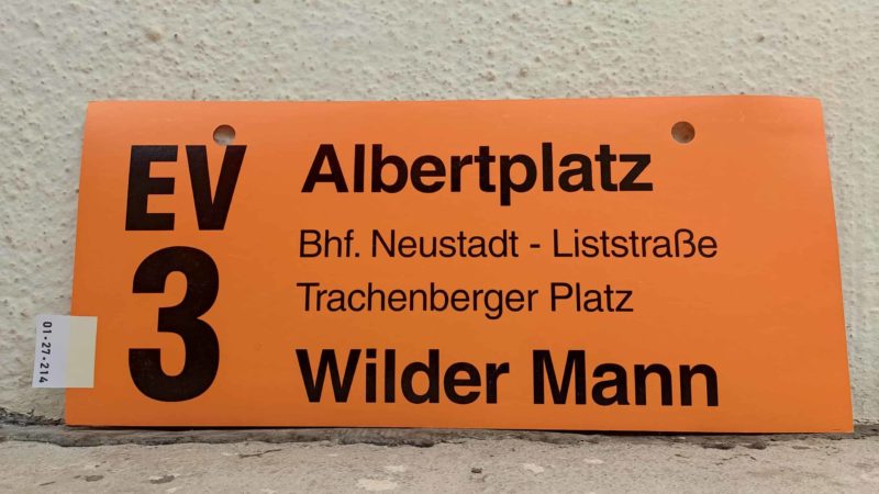 EV 3 Albert­platz – Wilder Mann