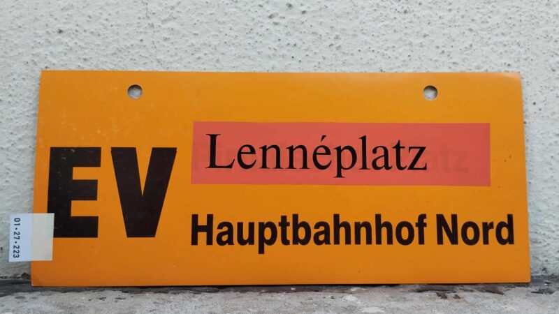 EV Len­né­platz – Haupt­bahnhof Nord
