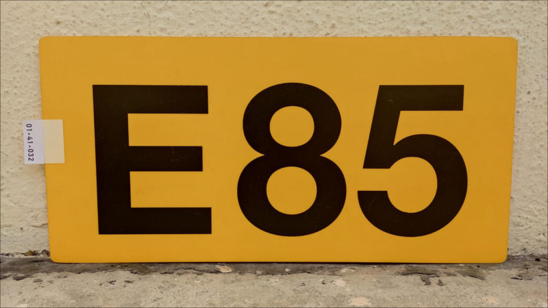 E 85