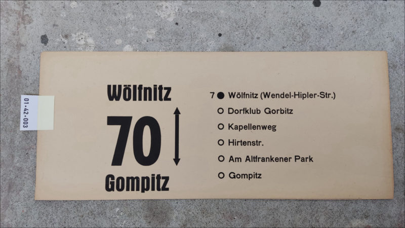 70 Wölfnitz – Gompitz