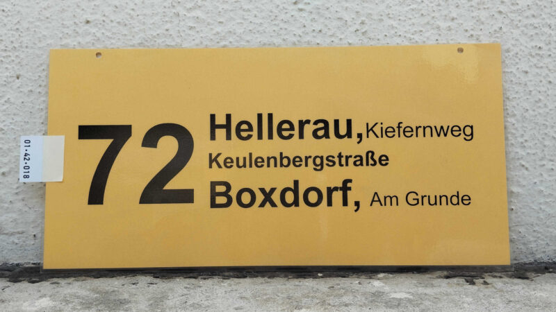 72 Hellerau,Kiefernweg – Boxdorf, Am Grunde