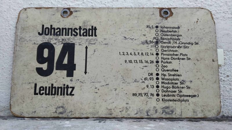 94 Johann­stadt – Leubnitz