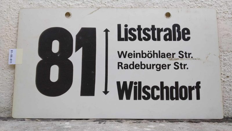 81 List­straße – Wilsch­dorf