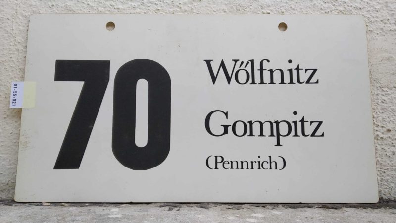 70 Wölfnitz – Gompitz (Pennrich)