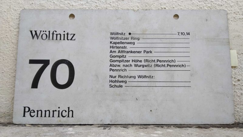 70 Wölfnitz – Pennrich