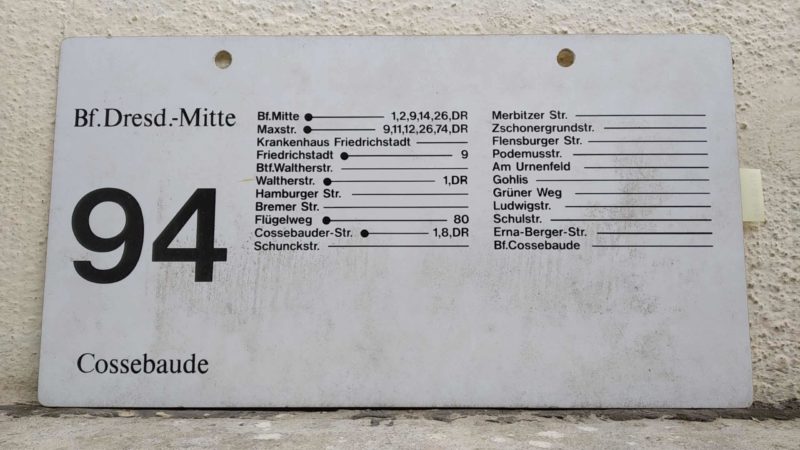 94 Bf.Dresd.-Mitte – Cos­se­baude