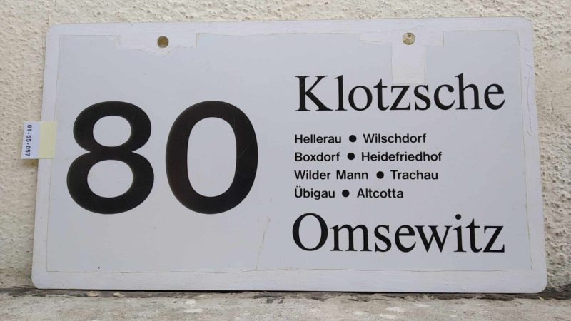 80 Klotzsche – Omsewitz