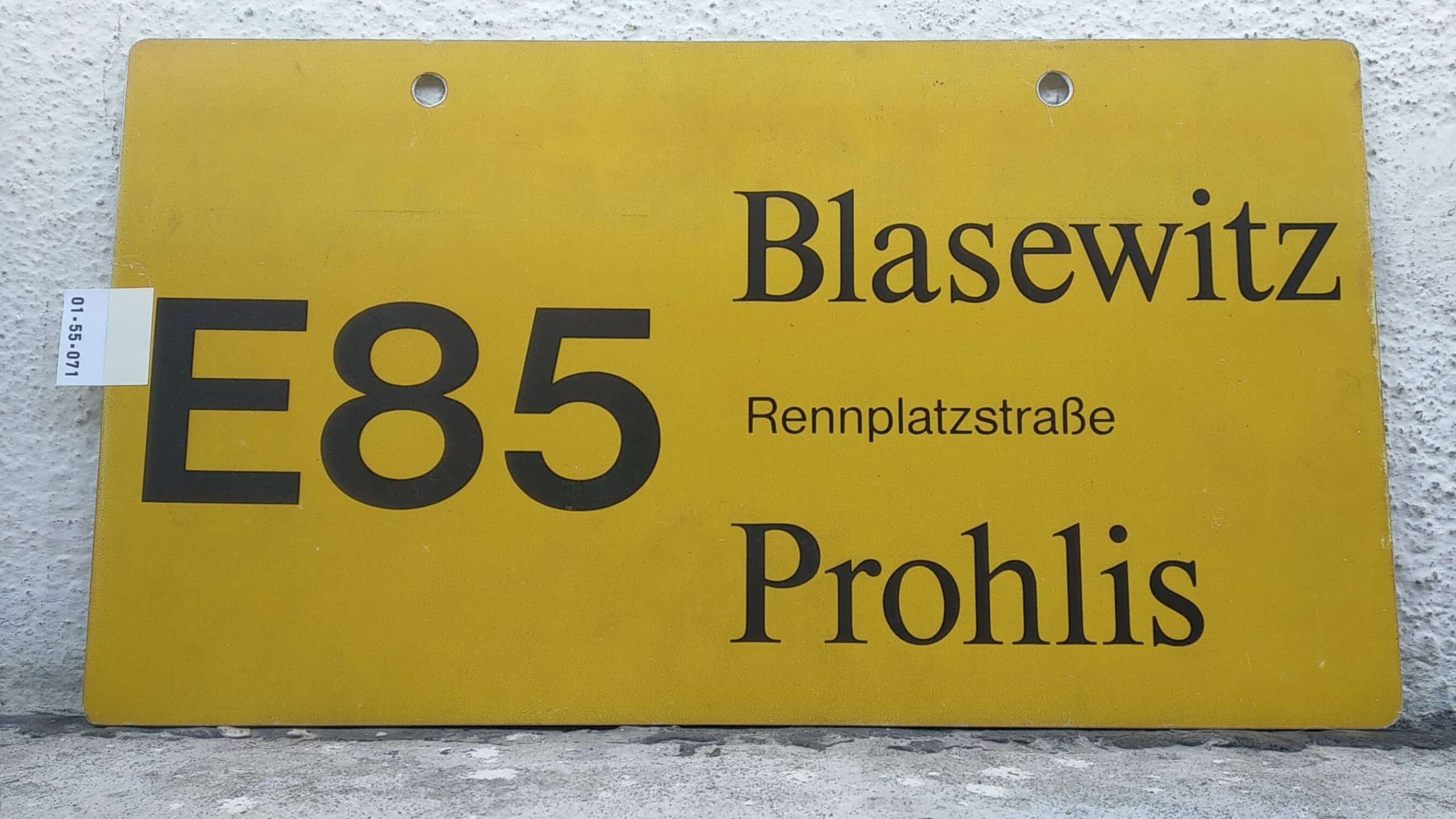 E85 Blasewitz – Prohlis