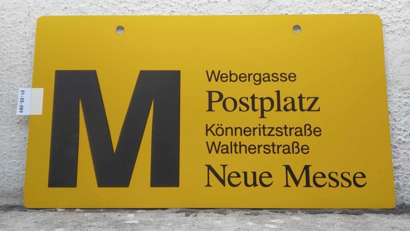 M Weber­gasse – Postplatz – Neue Messe