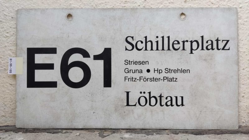 E61 Schil­ler­platz – Löbtau