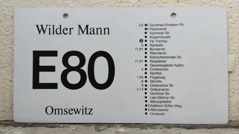 E 80 Wilder Mann – Omsewitz