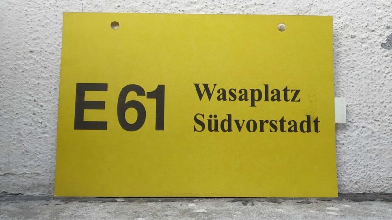 E 61 Wasaplatz – Süd­vor­stadt