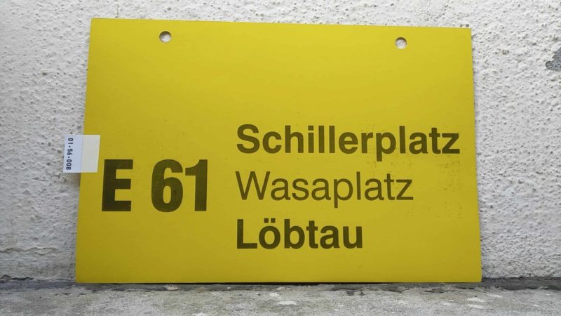 E 61 Schil­ler­platz – Löbtau